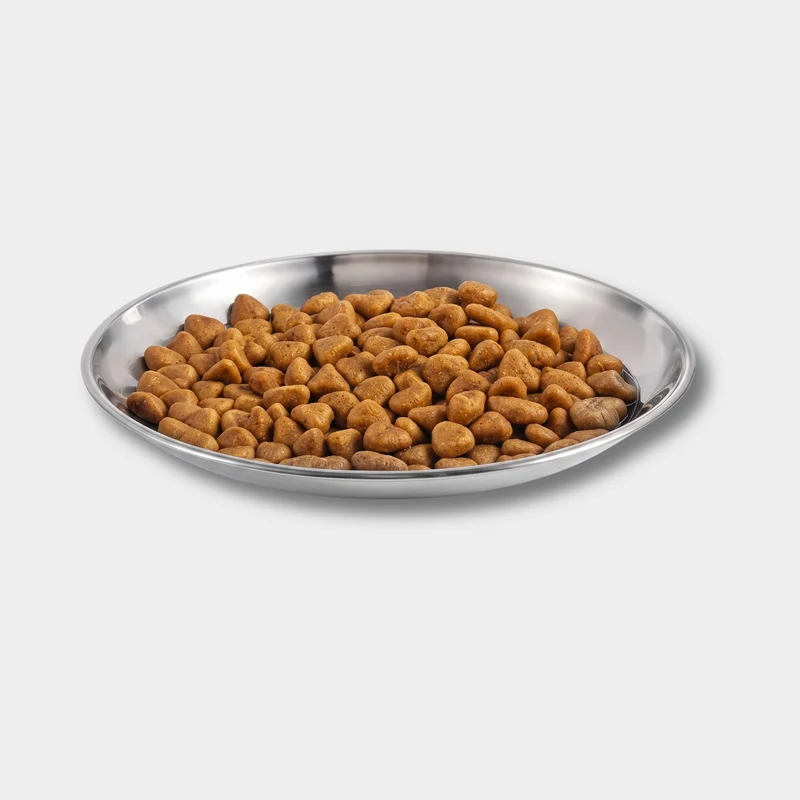 Plato Bigotes libres en acero inoxidable