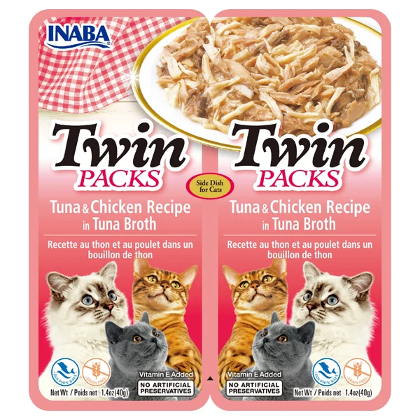 Churu Twin Packs - Atún y Pollo - Rosado