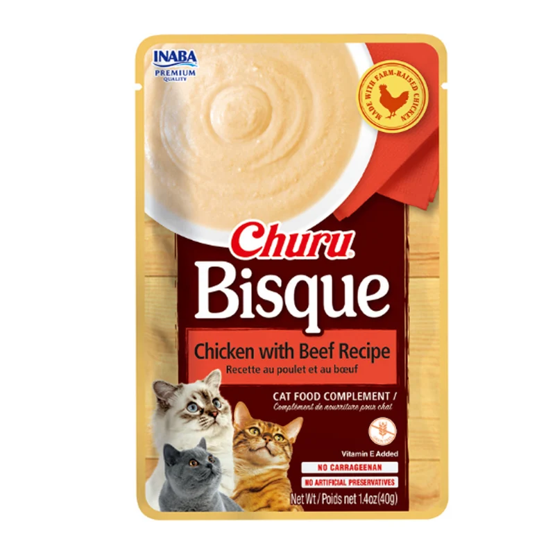 Churu Bisque - Pollo con carne - Rojo