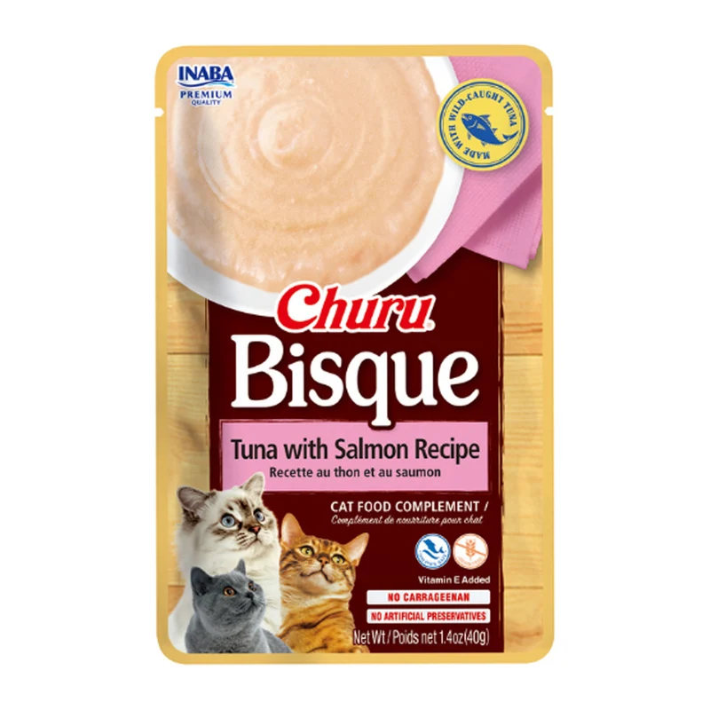 Churu Bisque - Atún con salmón - Rosado