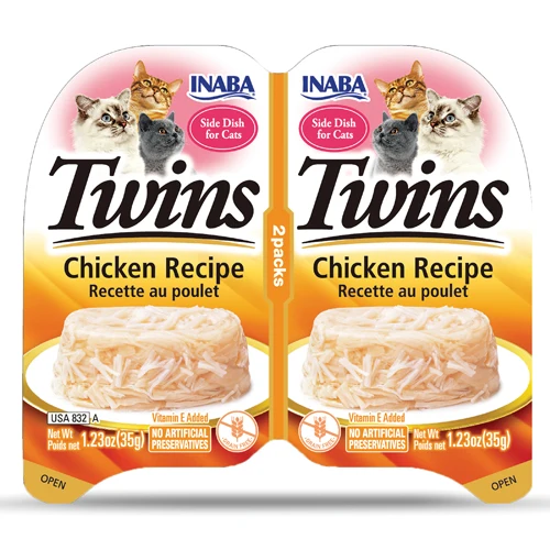 Churu Twins Bandeja x 2 - Pollo - Naranja