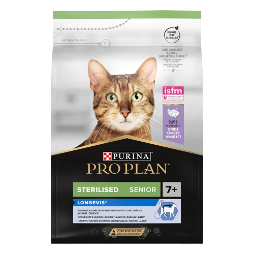 Pro Plan Cat Longevis Sterilized 7+ Perú 3kg