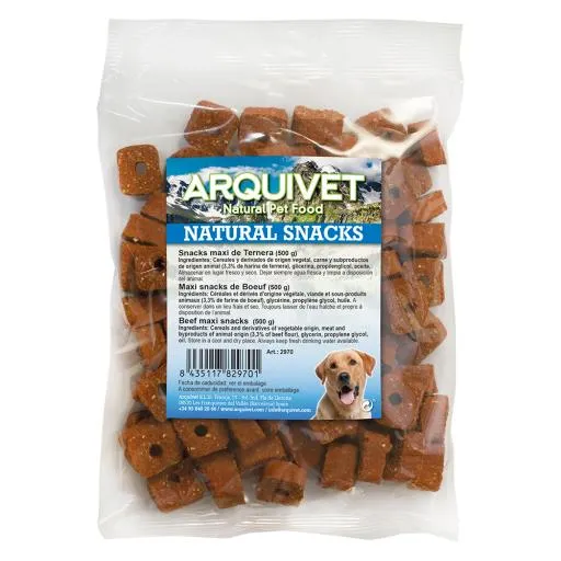 Arquivet Snacks Maxi de Bovino 500g