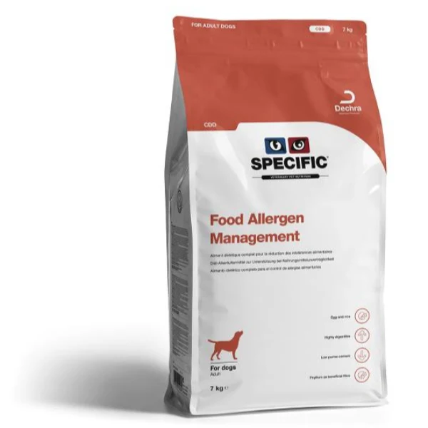 Specific Food Dog Allergen Management CDD
