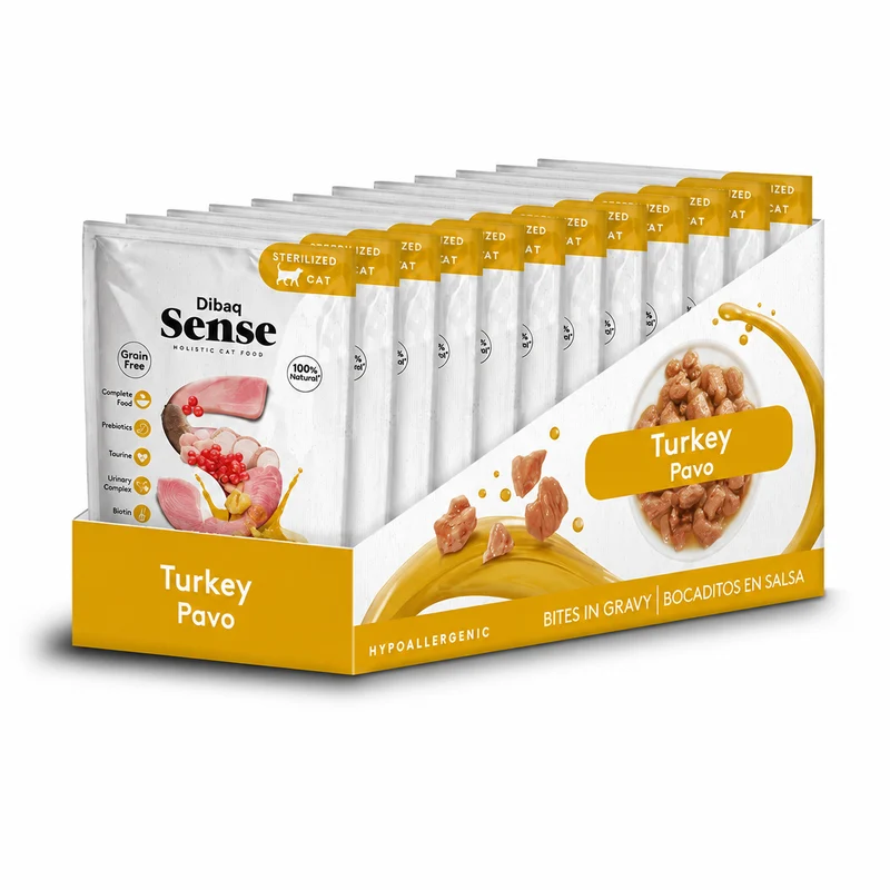 Dibaq | Sense Bites - Pavo (12x100g)