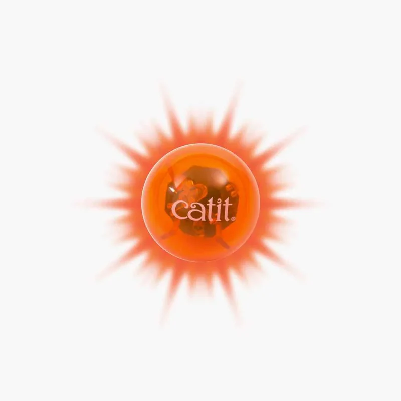 Catit | Senses 2.0 Fireball - Pelota Luminosa para Circuitos