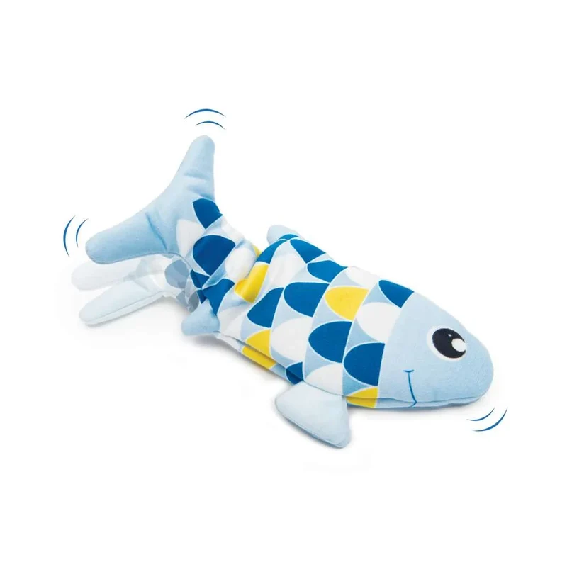 Catit | Groovy Fish - Juguete Interactivo y con Catnip para Gatos