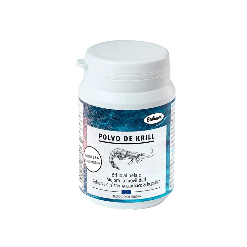 Bubimex | Polvo de Krill - Omega 3 para perros y gatos