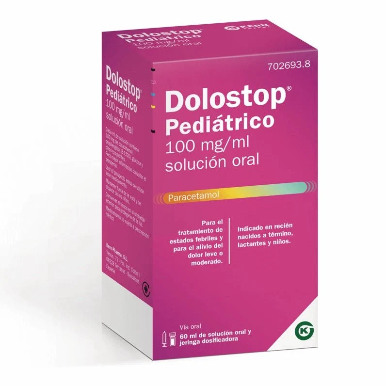Dolostop Pediátrico 100mg/ml Solución Oral 60ml