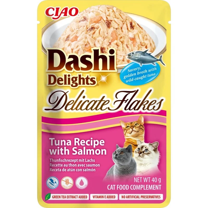 Inaba | Dashi Delights Delicate Flakes - Atún y Salmón (70g)