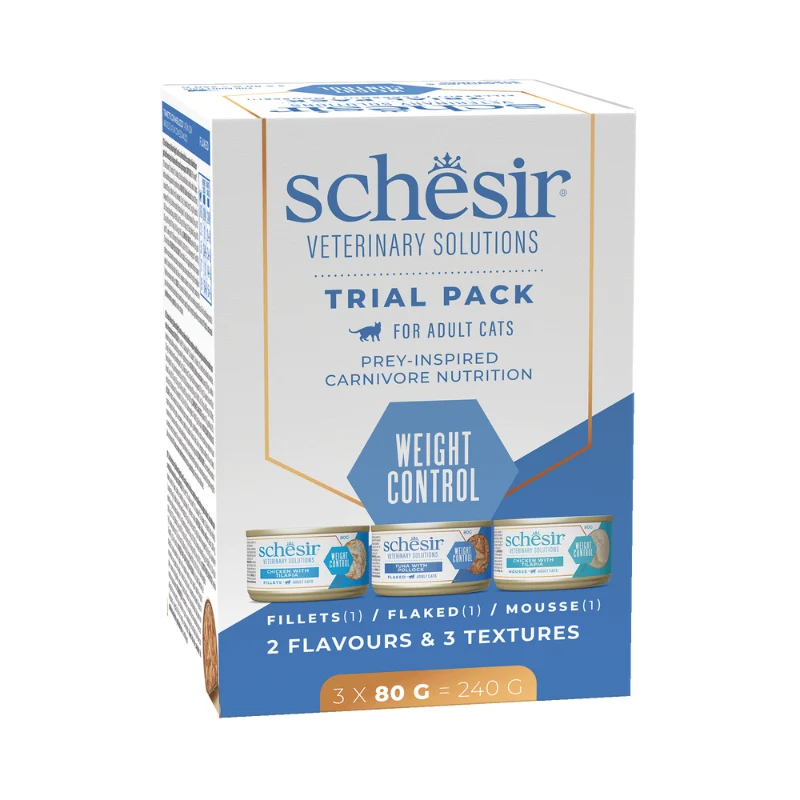 Schesir | Cat Vet Weight Control Multipack (3x80 g)