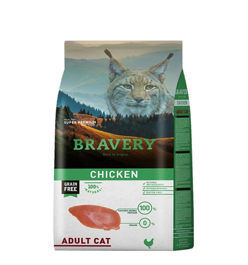 BRAVERY CAT CHICKEN ADULT 2KG