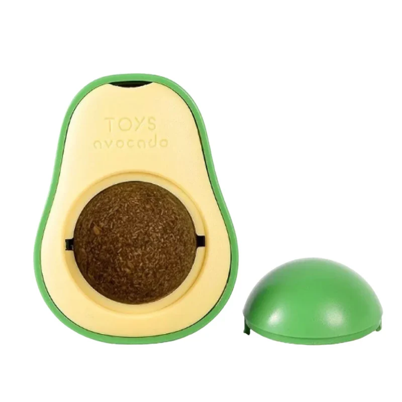 Juguete para gatos aguacate con catnip