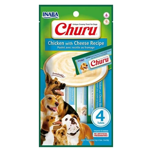 Inaba Churu para perros - Pollo con queso