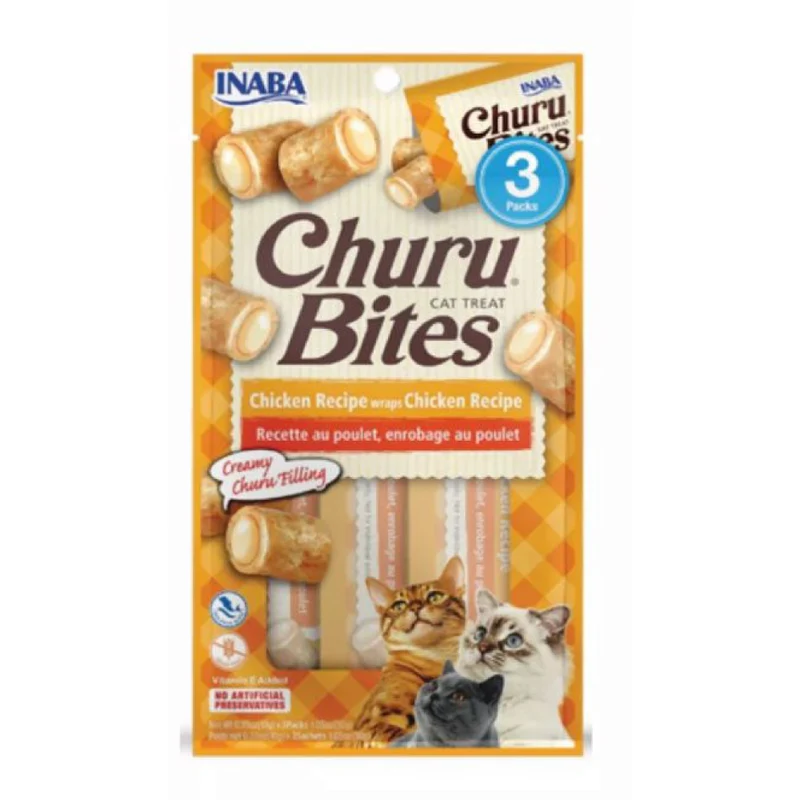 Churu bites para gatos - Pollo