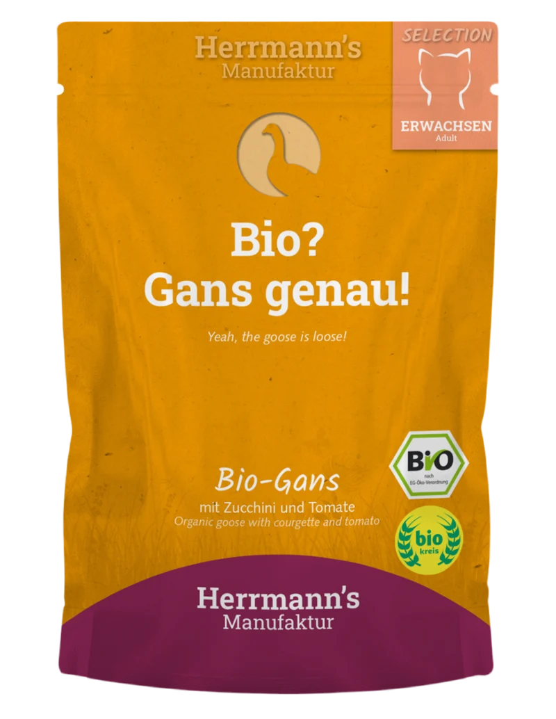 Herrmann's | Ganso y Calabacín BIO (12x100g)