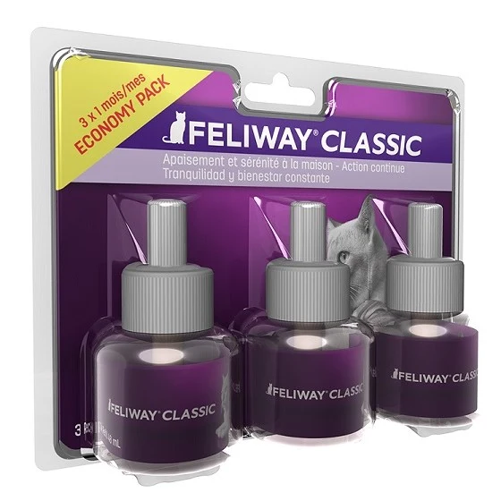 Feliway | Classic - Pack 3 recambios (3x48ml)