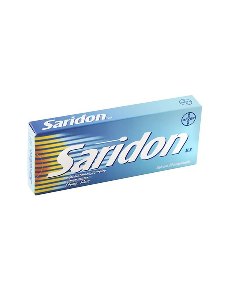 BAYER SARIDON 500/50MG 20 Comprimidos