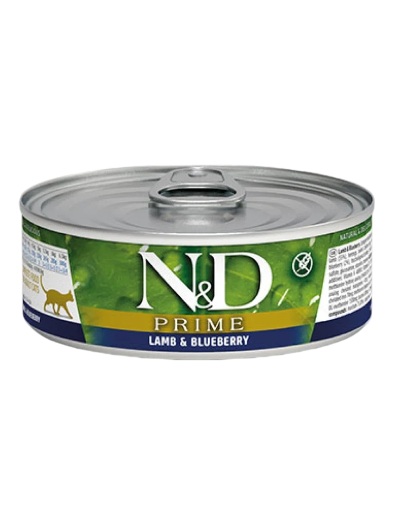 Farmina | N&D Prime - Cordero con arándanos (70g)