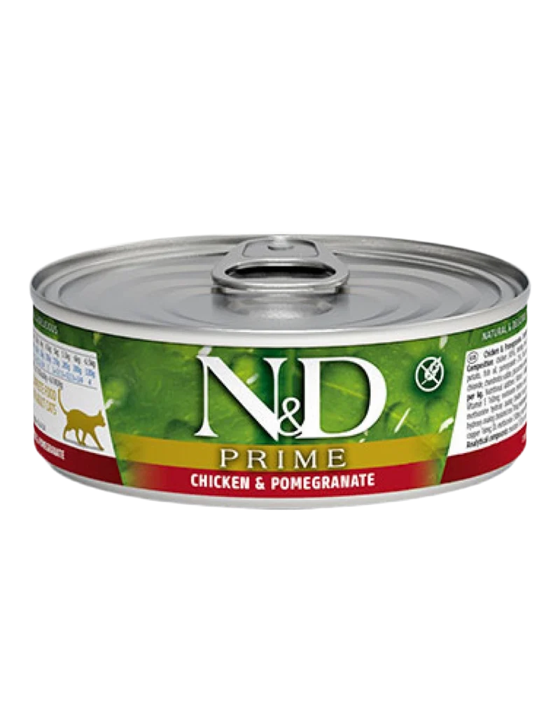 Farmina | N&D Prime - Pollo y Granada (24x70g)