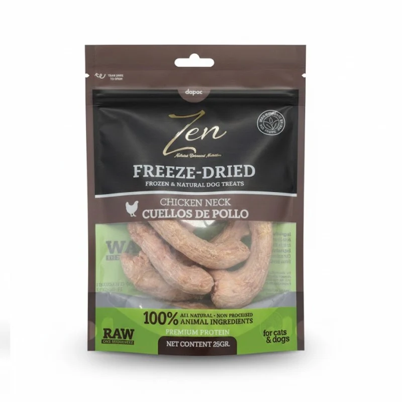 Zen | Snack Liofilizado - Cuellos de pollo (25g)