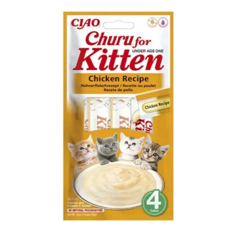 Churu Kitten Receita Frango 56g