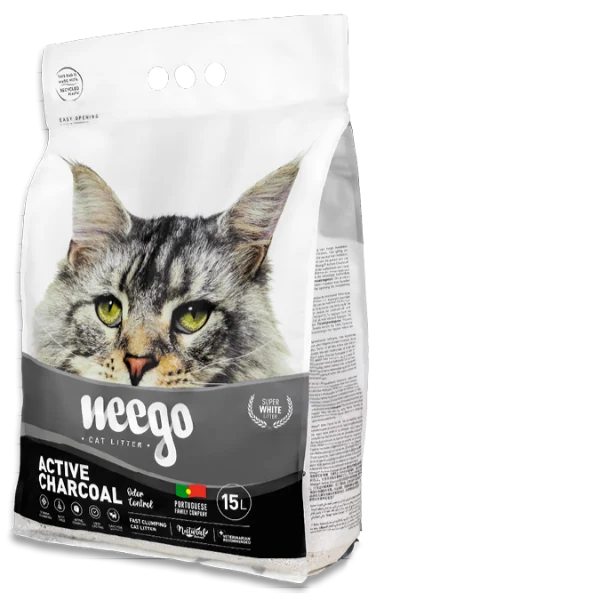 Areia Aglomerante Weego Active Charcoal