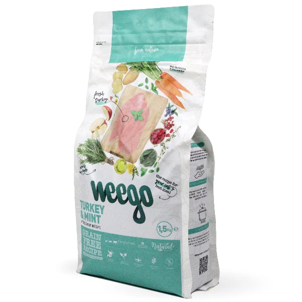 Ração Weego Cat Turkey & Mint