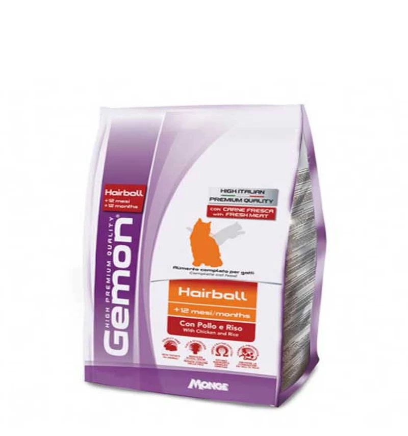 Gemon Gato Hairball Pollo y Arroz