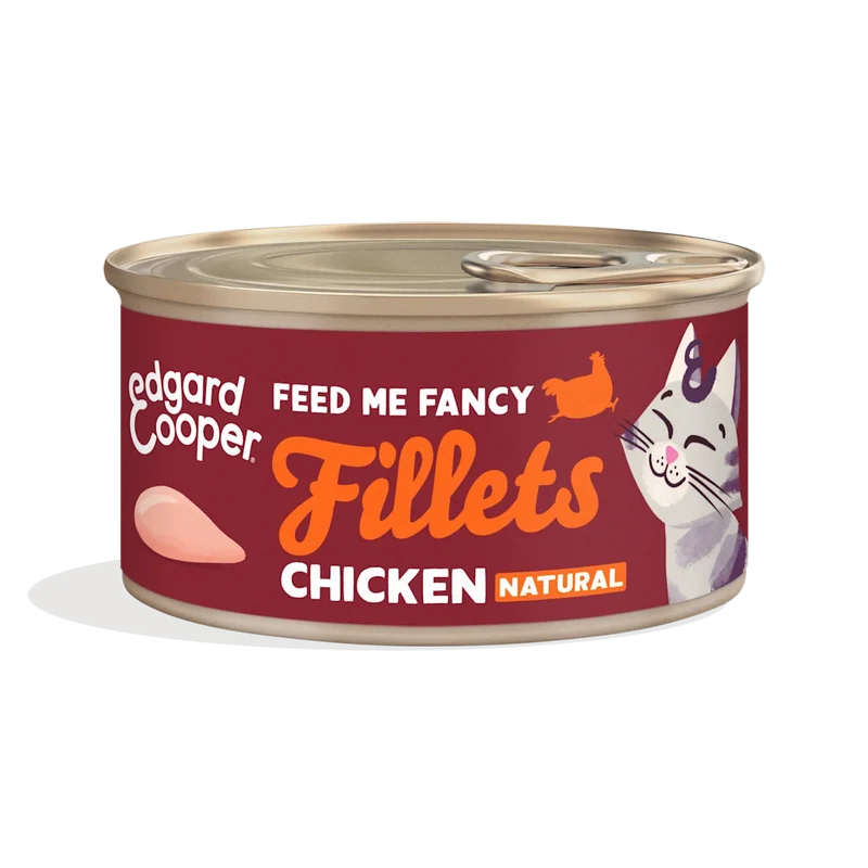 Edgard & Cooper | Filetes - Pollo en caldo (70g)
