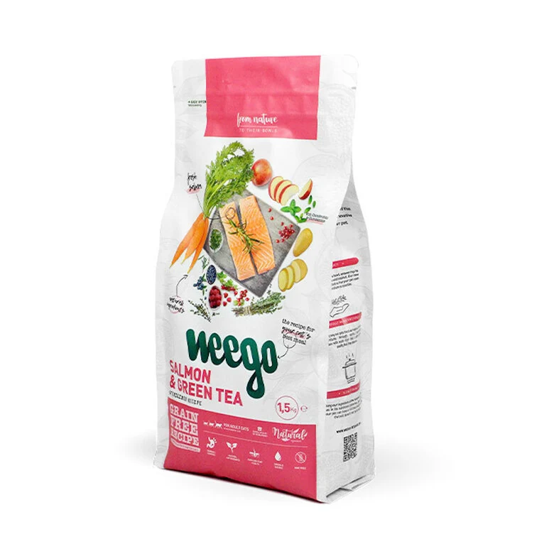 Ração Weego Cat Salmon & Green Tea