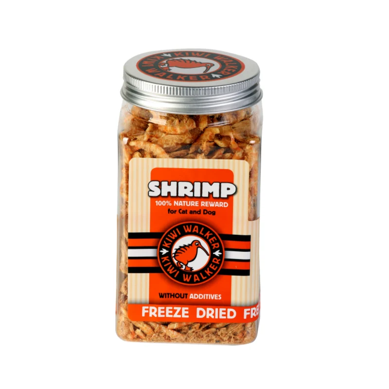 Kiwi Walker | Gambas (50g) - Snack liofilizado para perros y gatos
