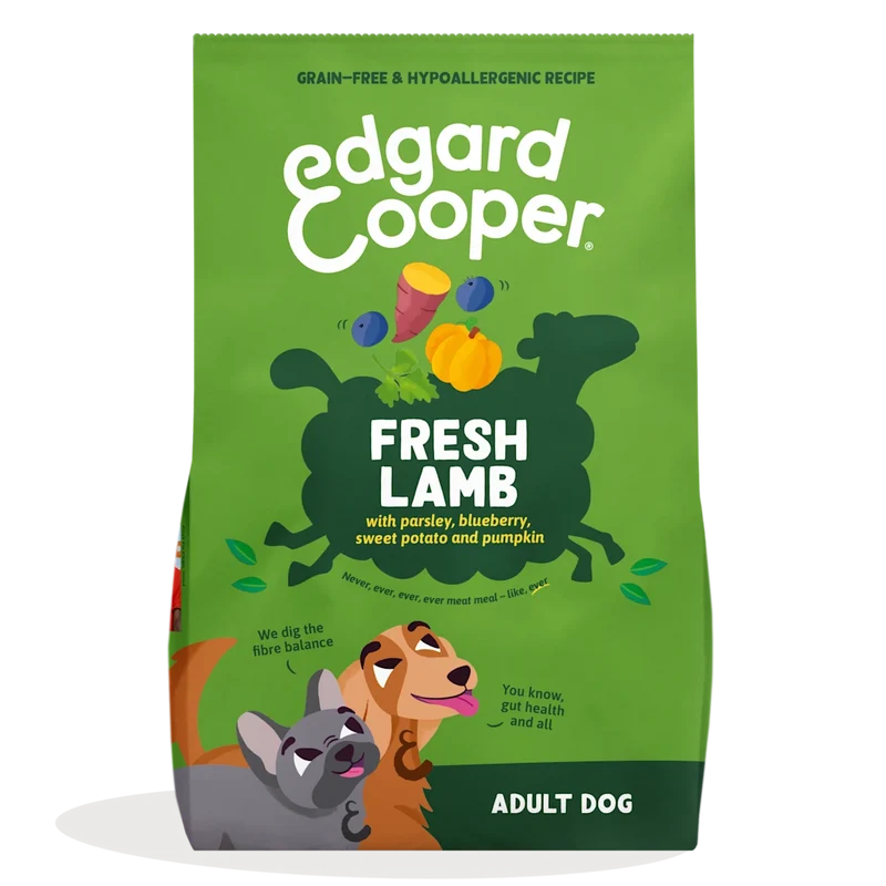 Edgard & Cooper | Grain free - Cordero fresco (2x12kg)