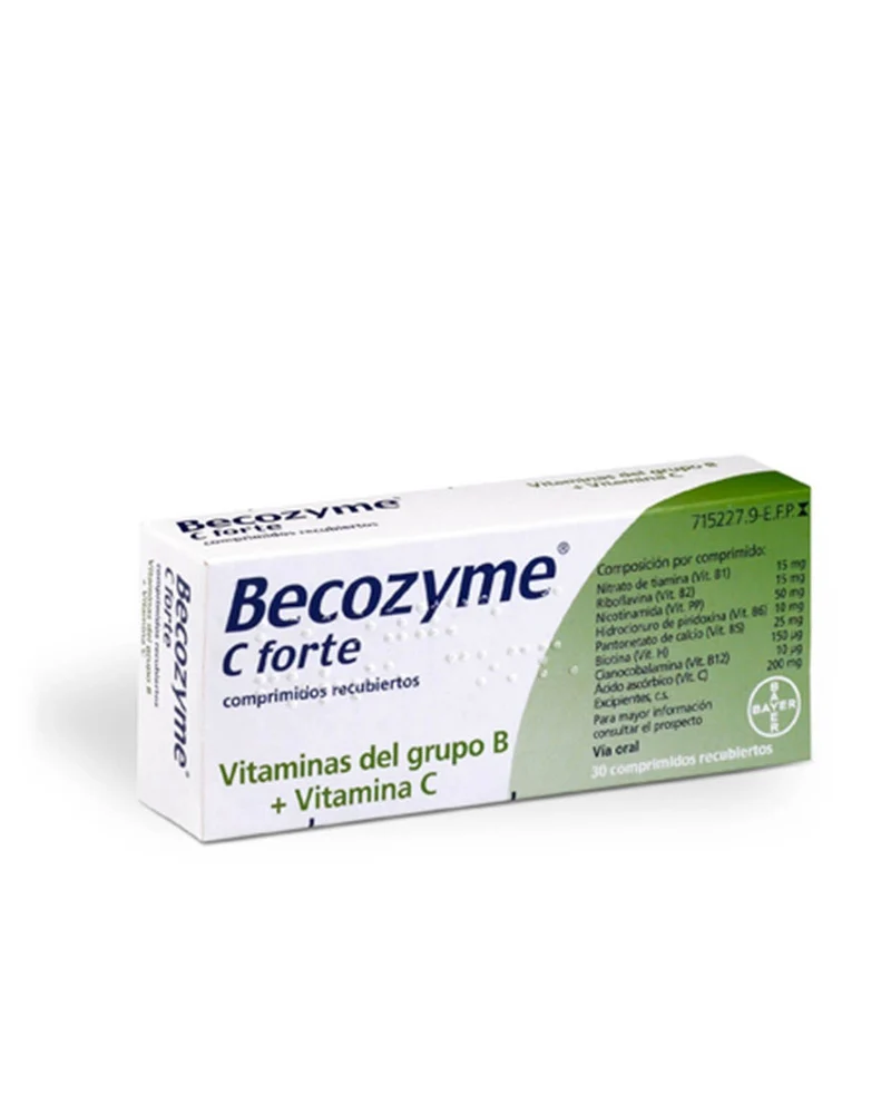 BECOZYME C Forte 30 Comprimidos Recubiertos
