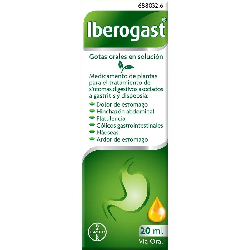 IBEROGAST Gotas Orales Solución 20ml