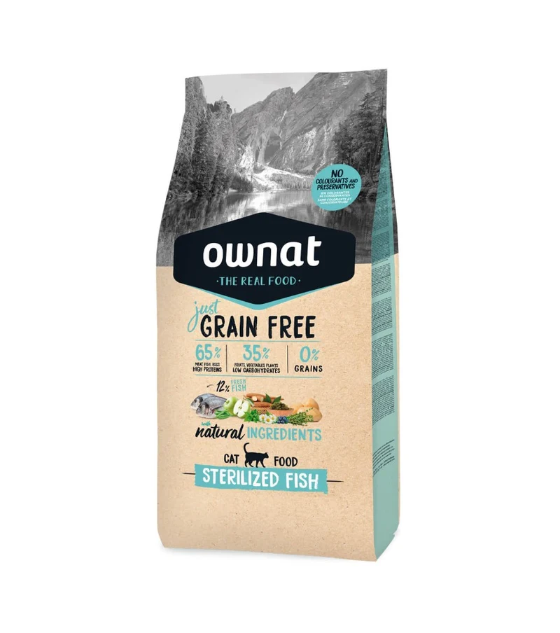 Ownat Grain Free Just Sterl Cat Fish