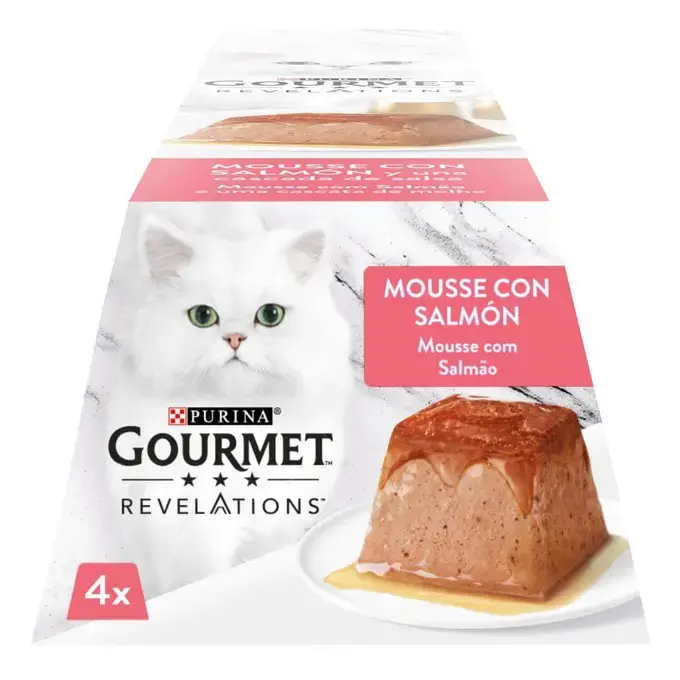 Gourmet Revelations Mousse Salmão 4x57gr