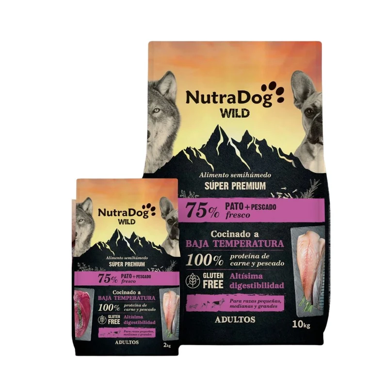 NutraDog Wild Pato e Peixe