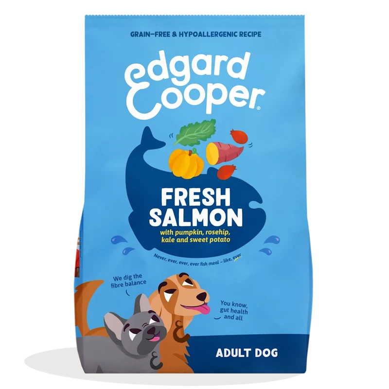 Edgard & Cooper | Grain Free - Salmón fresco (2x12kg)