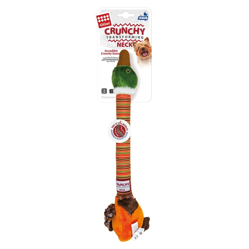 Brinquedo Gigwi Friendz Pato Crunchy Neck 43cm