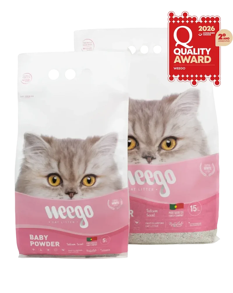 Weego Cat Litter Baby Powder 15L