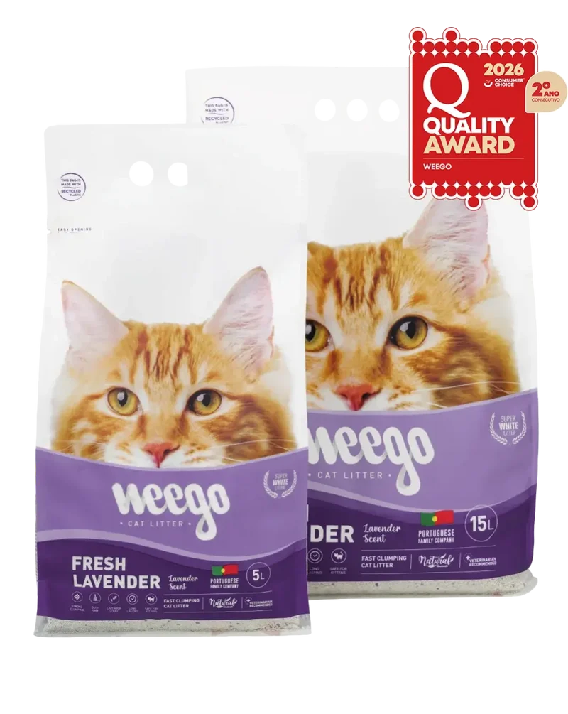 Weego Cat Litter Fresh Lavender 15L