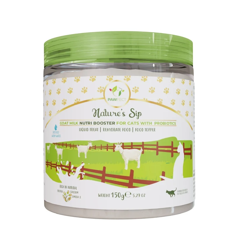 Pawfect | Refuerzo natural - Leche de cabra con probióticos Nutri Booster (150g)
