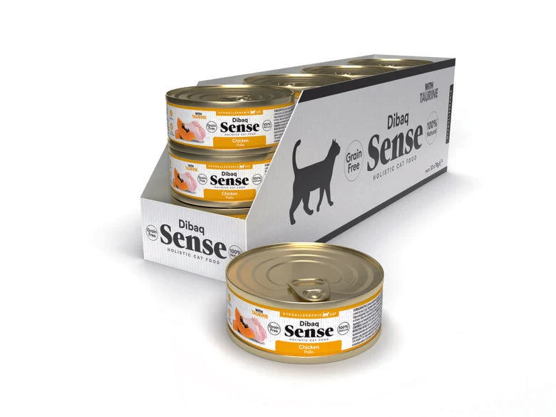 Dibaq Sense | Pollo y Papaya (12x70g)