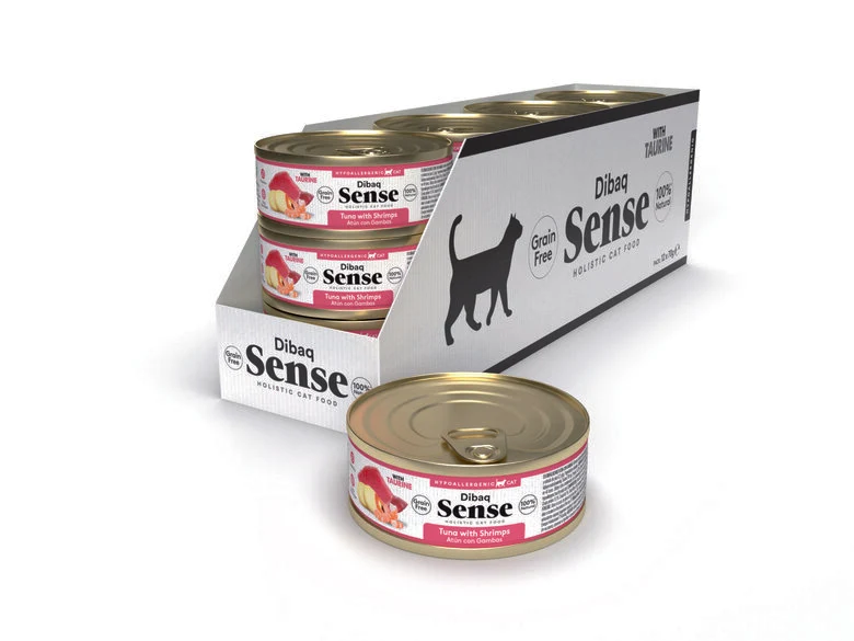 Dibaq Sense | Atún, Gambas y Patata (12x70g)