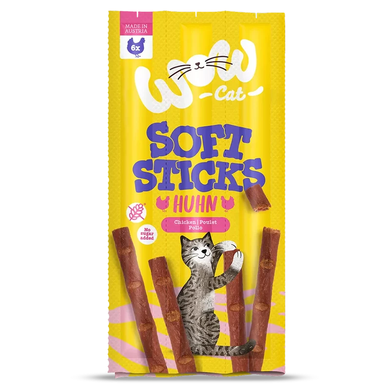 WOW | Cat Soft Sticks con Pollo (6x5g)