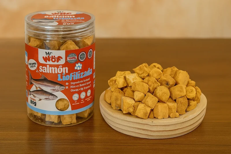 Mr. Wof | Salmon liofilizado (80g)