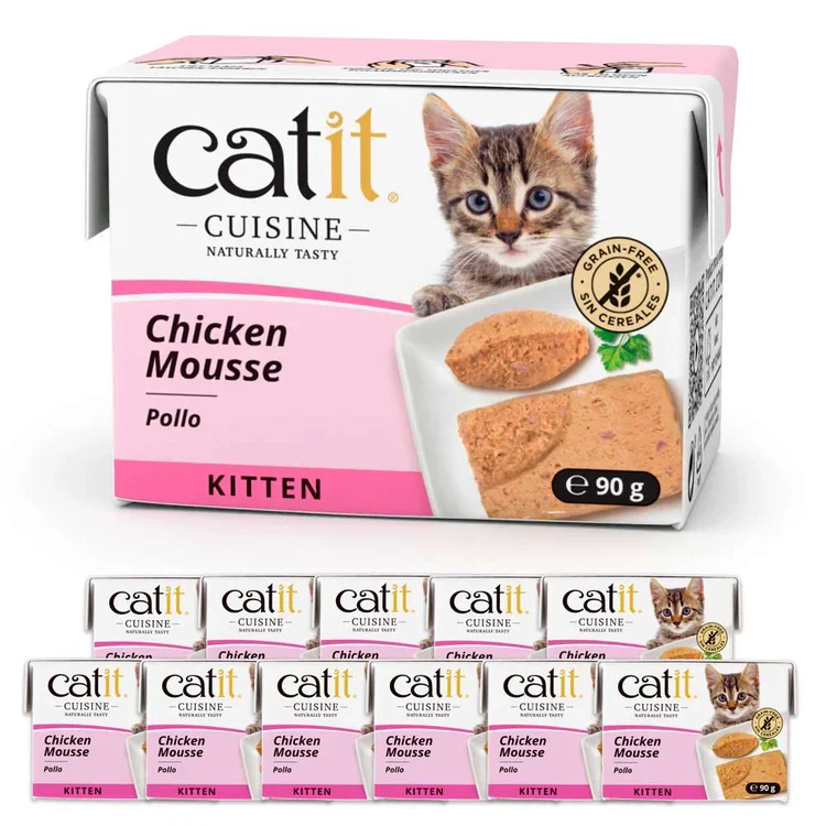 Catit | Cuisine Kitten Mousse Pollo (12x90g)