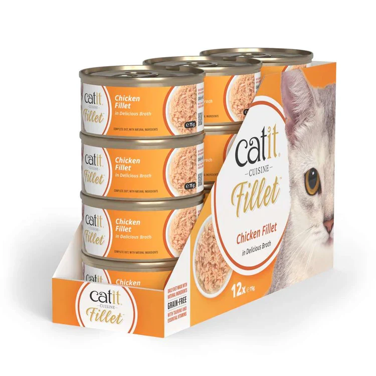 Catit | Cuisine Fillet - Pollo (12x75g)