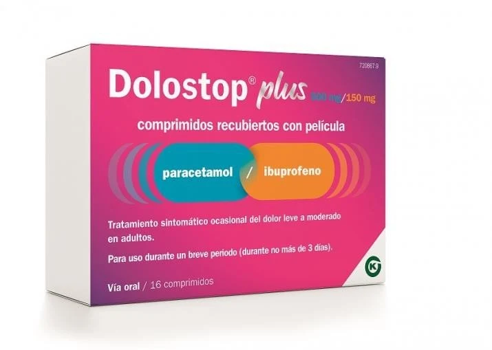 Dolostop Plus 500MG/150MG 16 Comprimidos